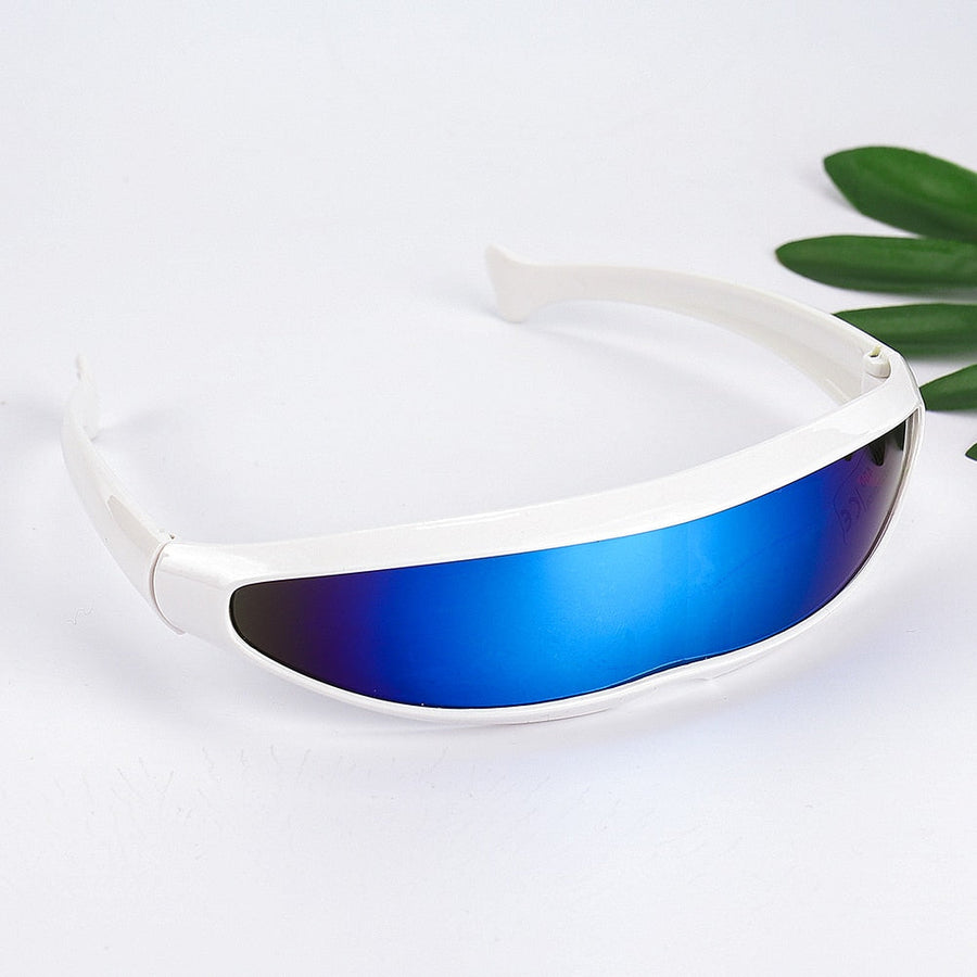 Futuristic Cyborg Cosplay Sunglasses - Image 4