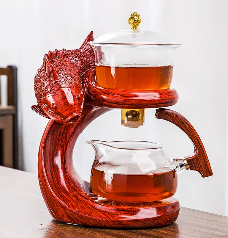 Magnetic Flow Kungfu Turtle Dragon Teapot Infuser - Image 7