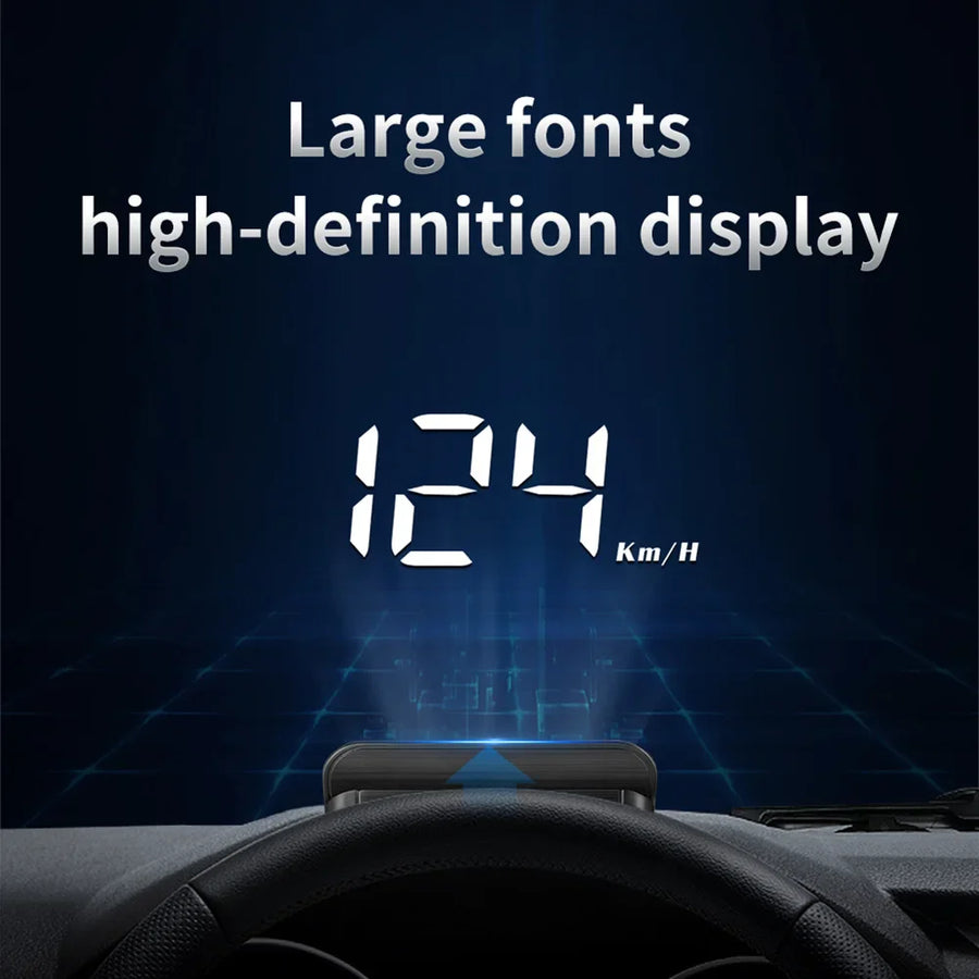 Digital HUD System Windshield Car Speedometer - Image 2