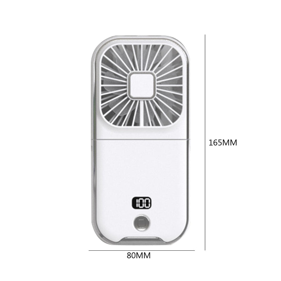 Portable Rechargeable Magic Phone Holder Cooling Fan - Image 11