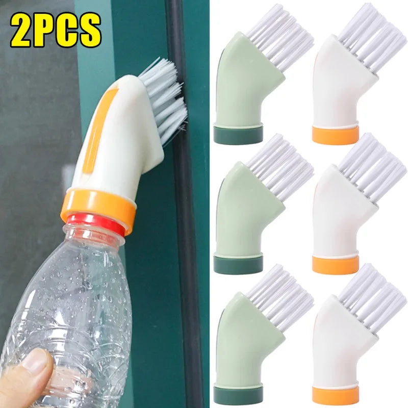 Multifunctional Bottle Cap Dead Angle Cleaning Brush - Image 1