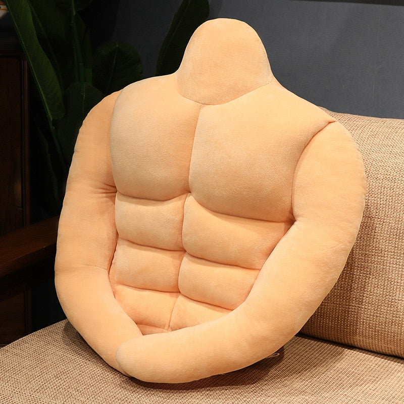 Muscle Man Strong Cuddly Body Pillow Cushion - Image 0