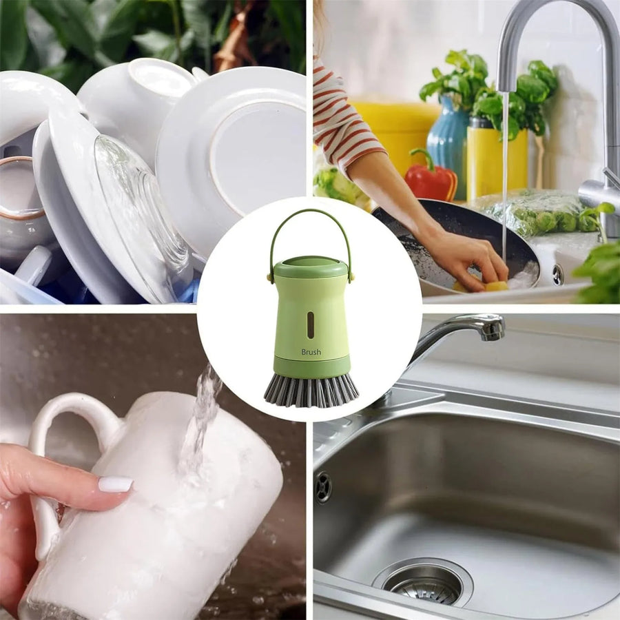Quick Wash Ergonomic Dishwashing Brush - Image 5