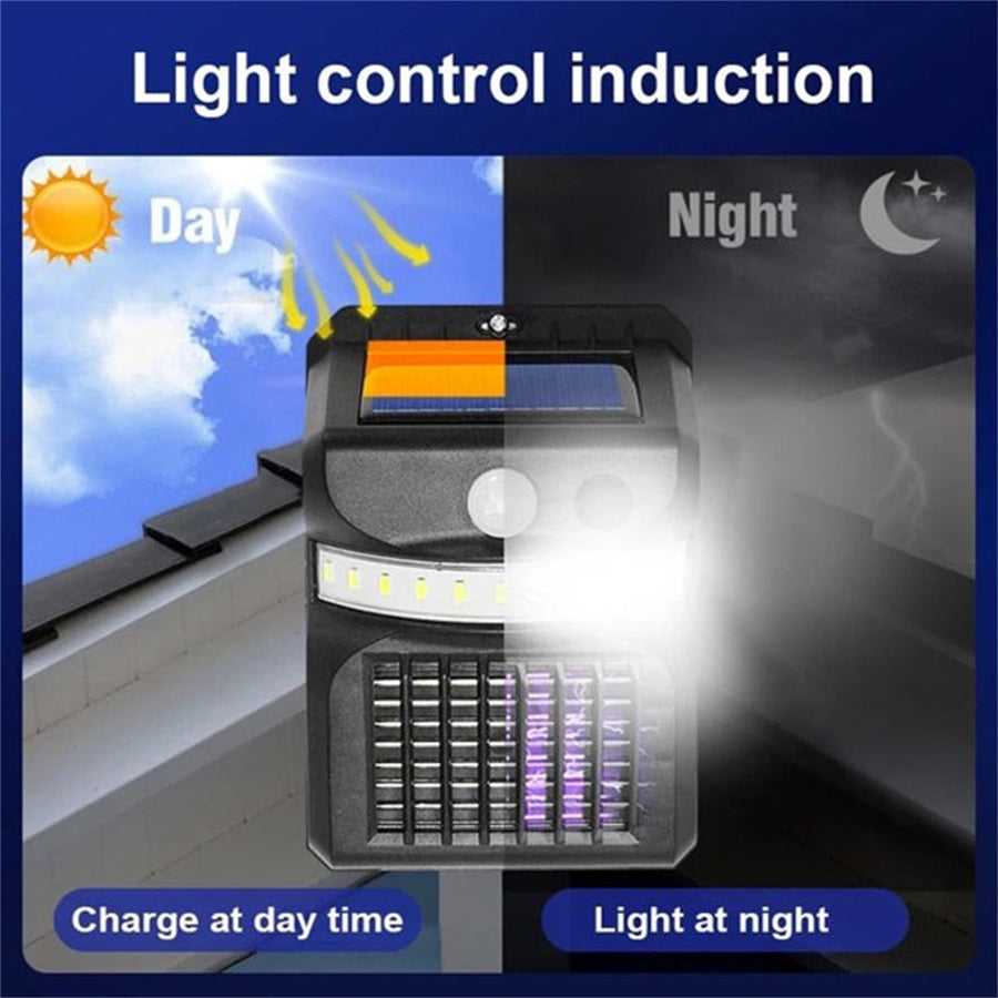 Solar-Powered Infrared Mosquito Killer Outdoor Light - Image 1