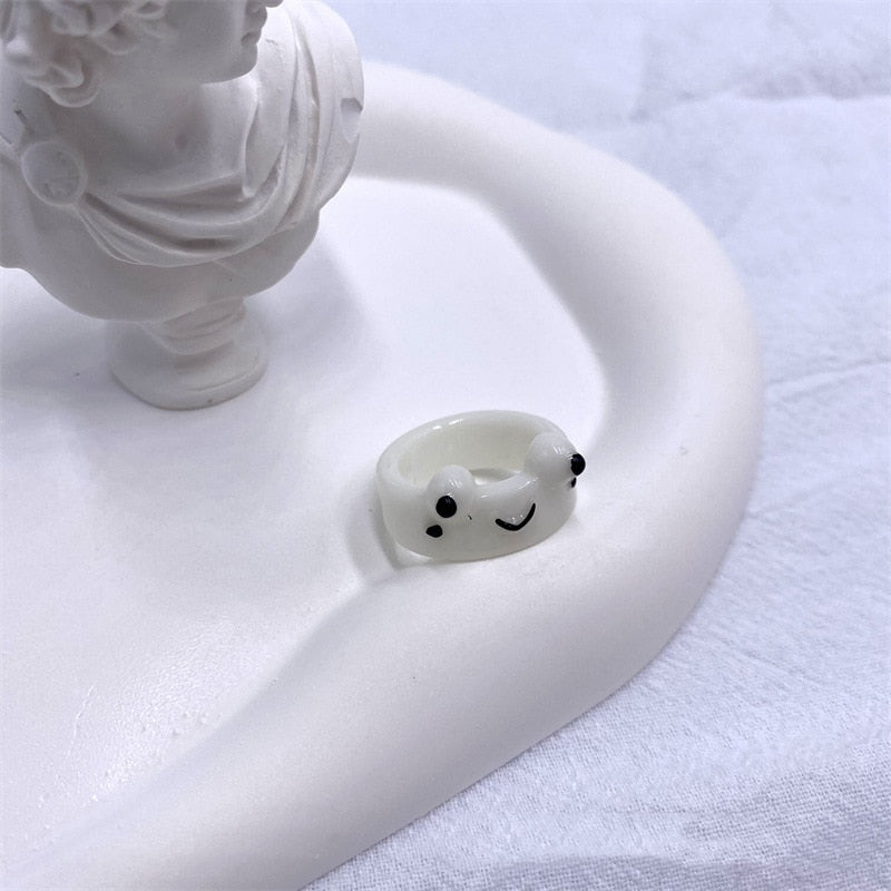 Smiling Frog Kids Ring - Image 3