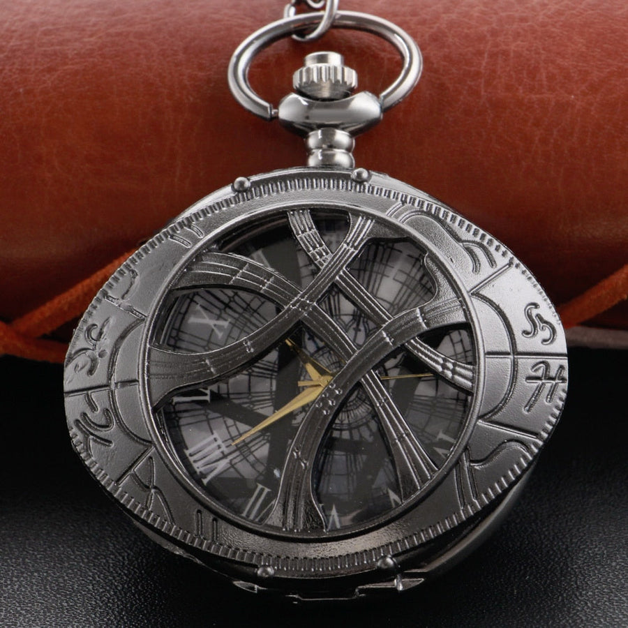Timeless Tradition Steampunk Pocket Watch Necklace - Image 2