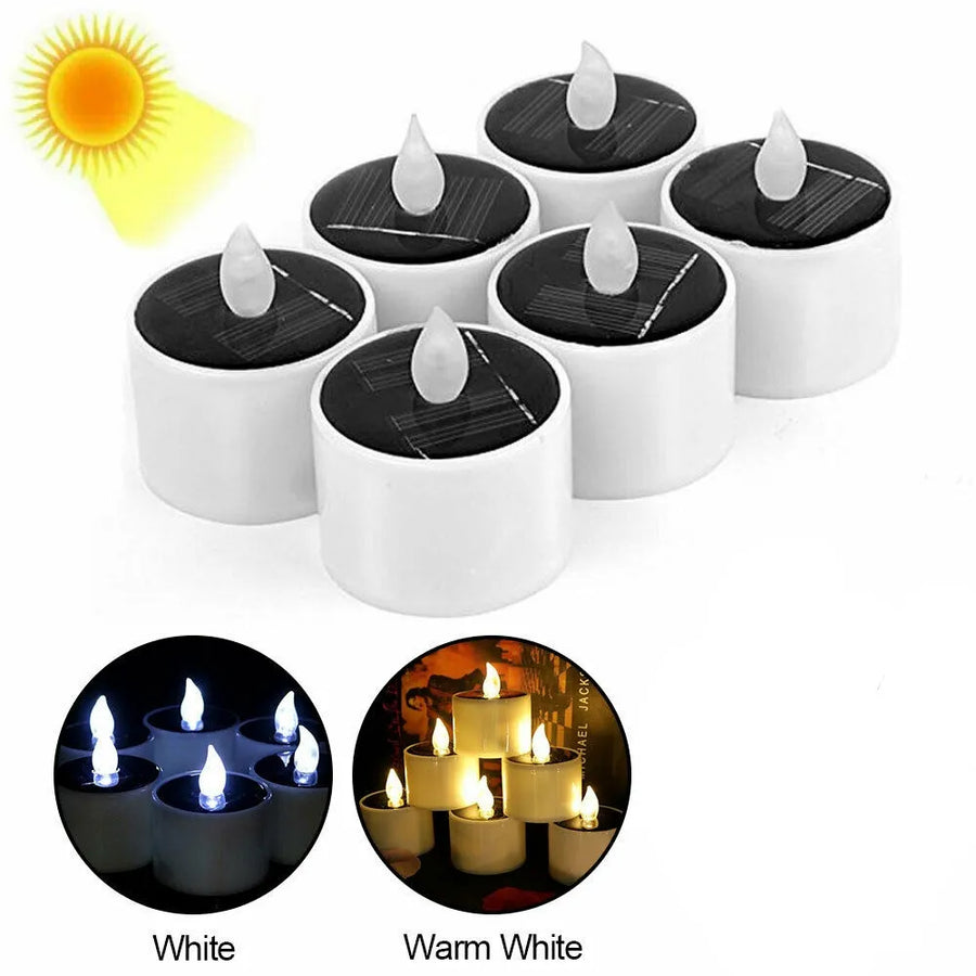 Solar-Powered Mini Candle Lights - Image 3