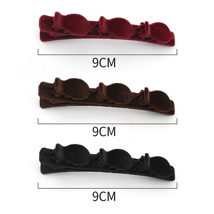 Braid Fast Styling 3-Layer Clamp Hairpin - Image 13