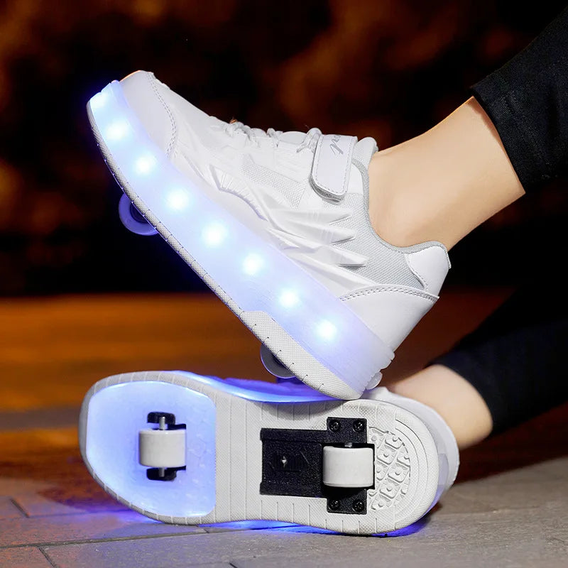 2-Wheel Ultra Roller Skate Shoes - Image 0