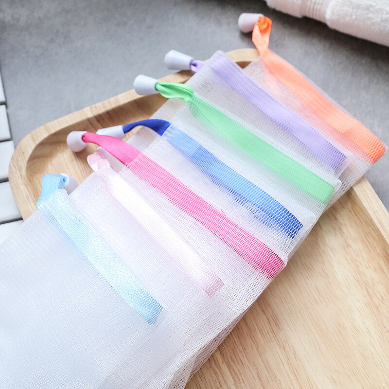 10Pcs Hangable Soap Organizer Mesh Bag - Image 1