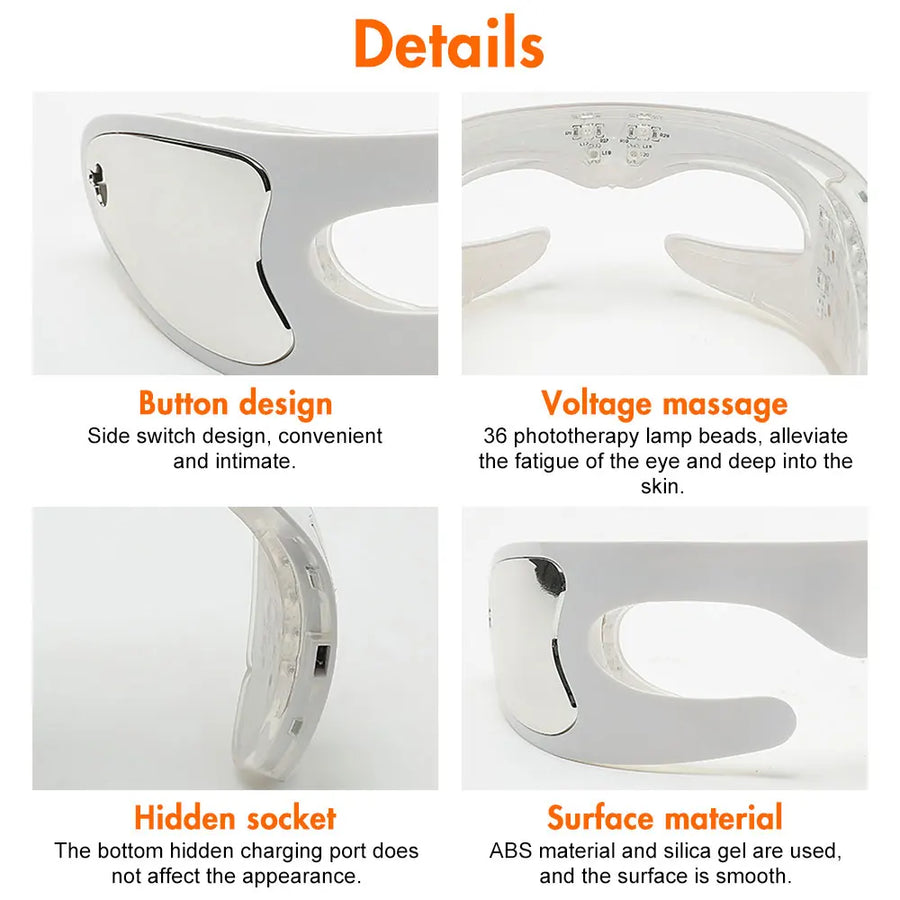 LED Circle Fade Anti-Aging Photon Massager - Image 6