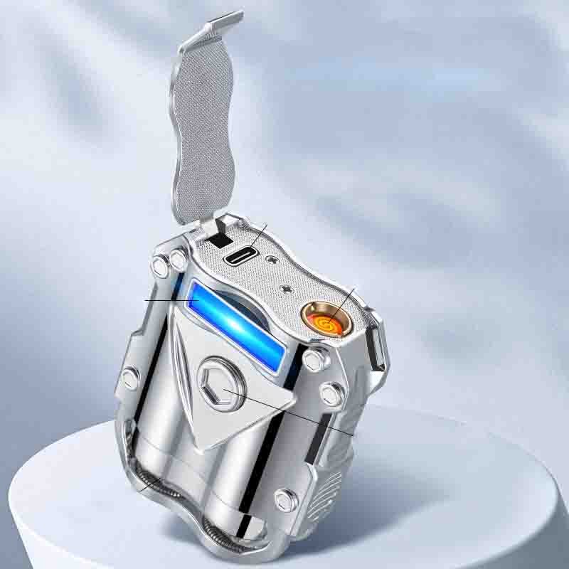 Creative USB Quick Charge Windproof Razor Lighter - Image 1