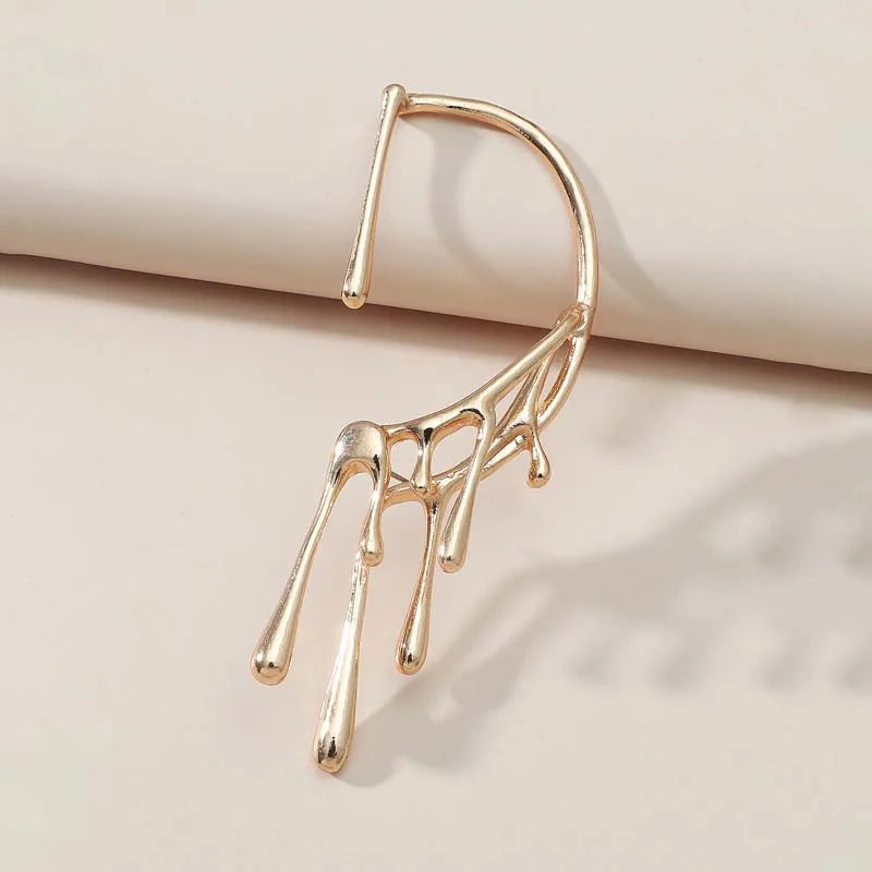 Shiny Snake Wrap Earring - Image 3