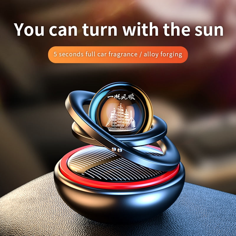 Creative Double-Ring Car Air Freshener - Image 2