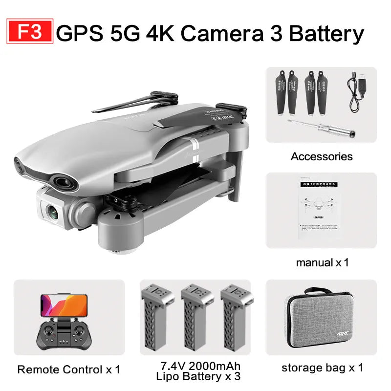 4K Sky View Dual Camera Auto Return Drone - Image 11