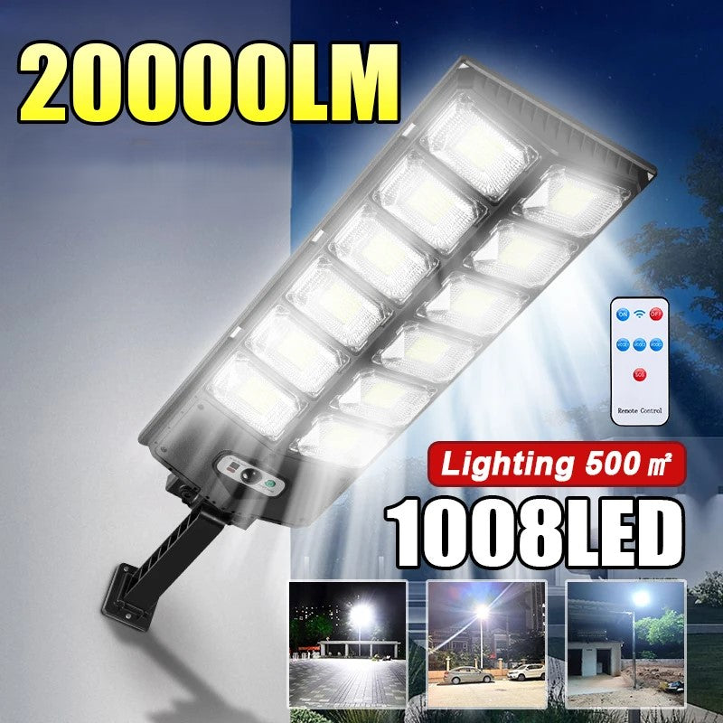 Motion Sense High Lumen Solar Outdoor Lamp - Image 1