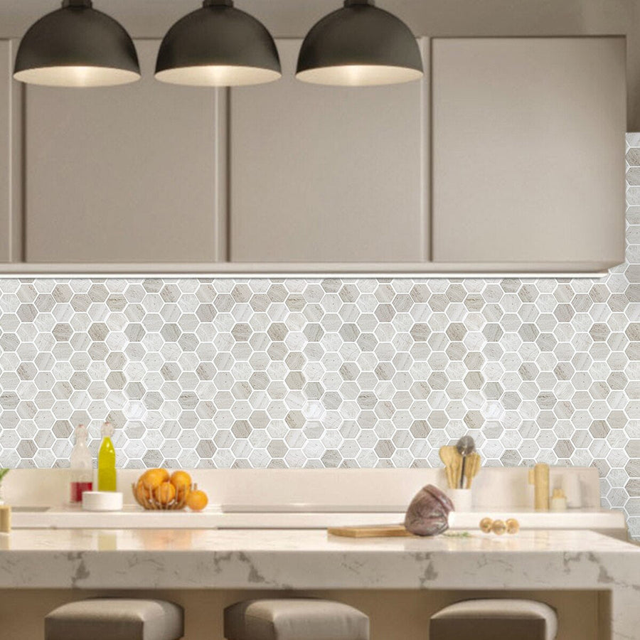 3D Self-Adhesive Hexagonal Wall Stickers - Image 1