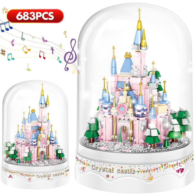 Royal Architecture Cartoon Castle Music Box - Image 2