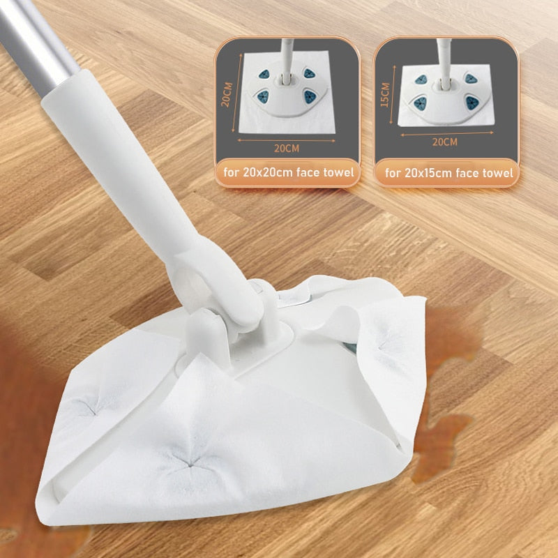 Lazy Clean Triangular Towel Mop - Image 3