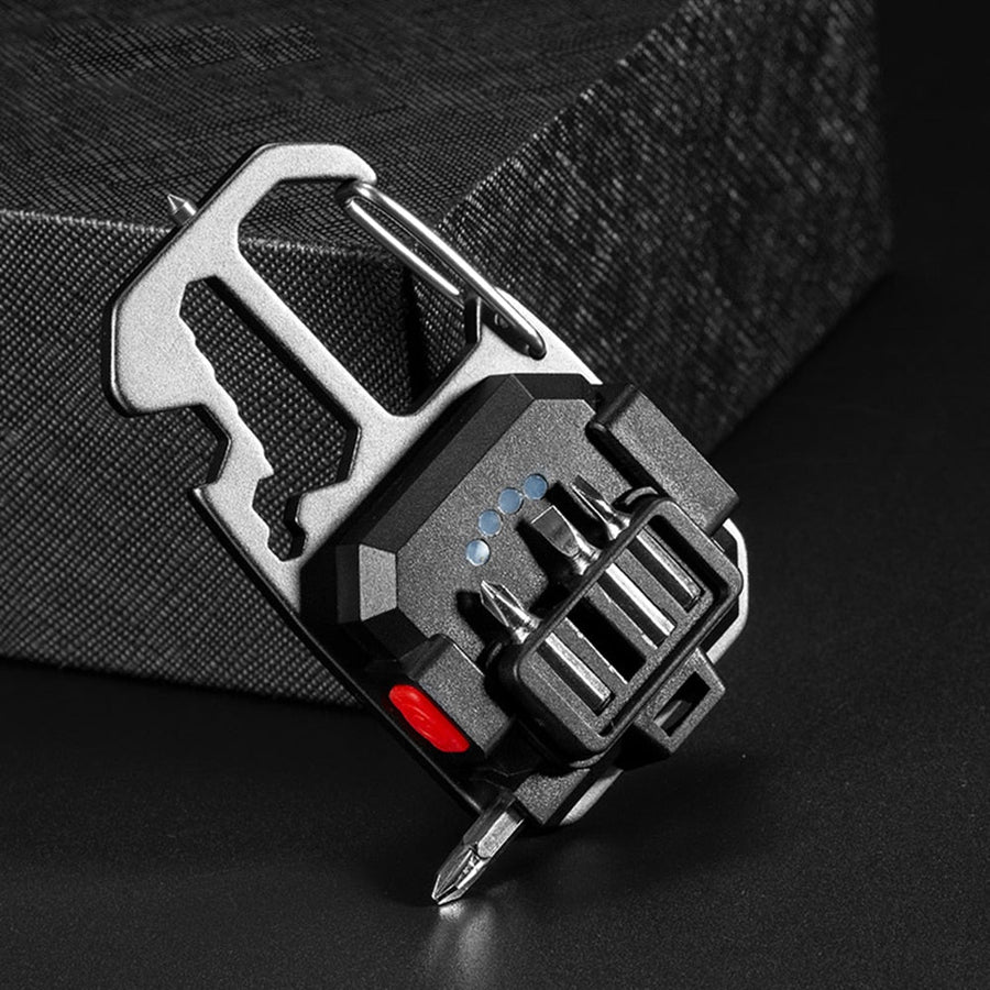 Mini LED Flashlight Screwdriver Keychain Tool - Image 3
