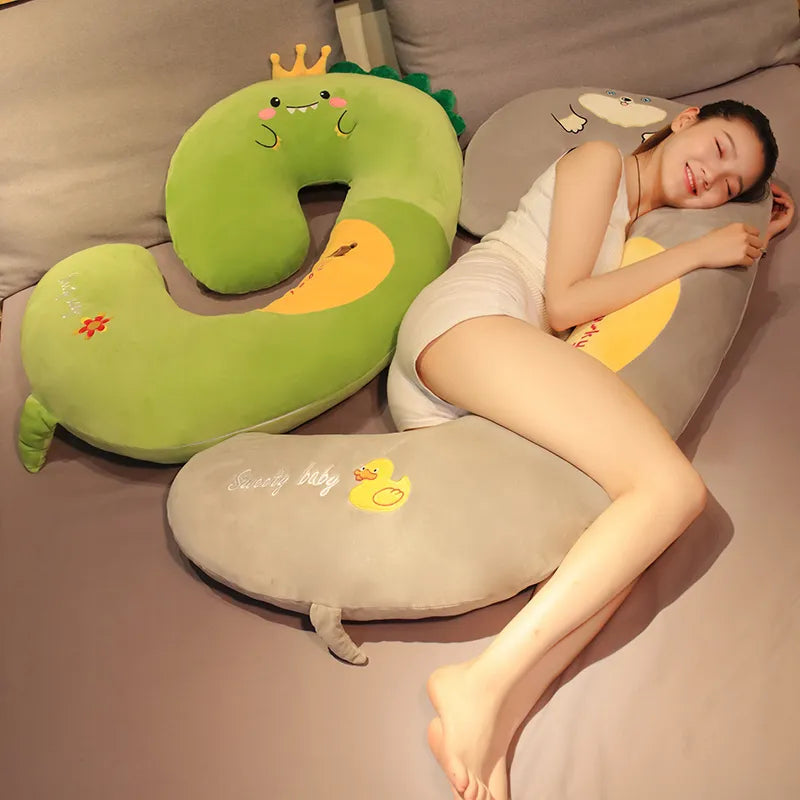Oversized Cuddle Monster Snuggly Plush Pillow - Image 0