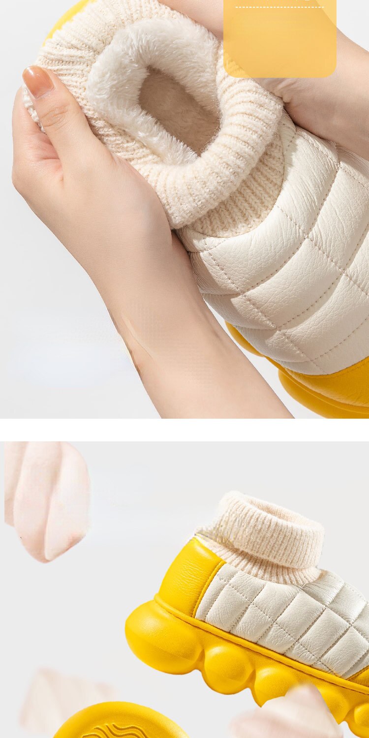 Warm Fur Bubble Winter Boots - Image 8