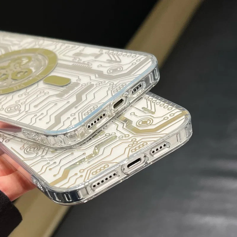 Machine Clock Magsafe iPhone Case - Image 3