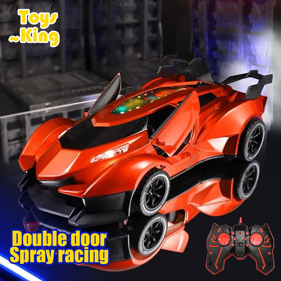 Cool Spray Double Door Remote Control Racing Car - Image 2