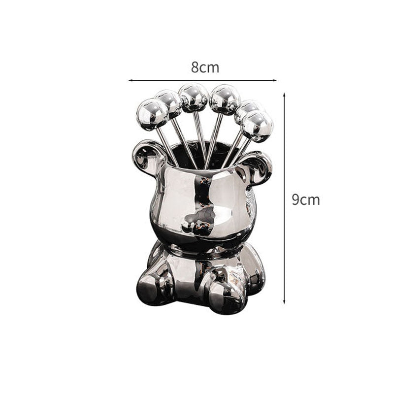 Nordic Tiny Bear Food Fruit Holder - Image 4