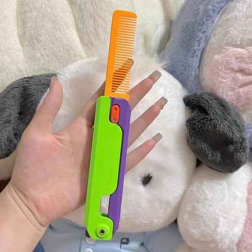 3D Printed Foldable Gravity Comb - Image 0
