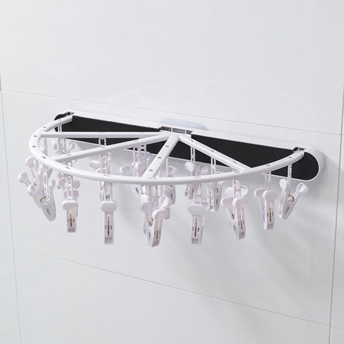 Wall-Mounted Foldable Socks Drying Rack - Image 0