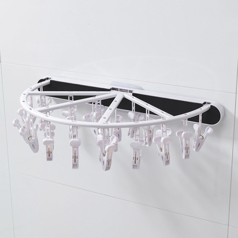 Wall-Mounted Foldable Socks Drying Rack - Image 0