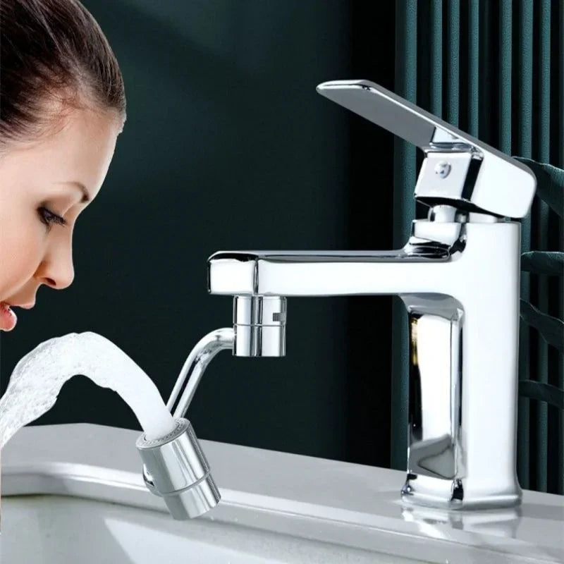 Rotating Multi-Purpose Universal Anti-Splash Faucet Extender - Image 1