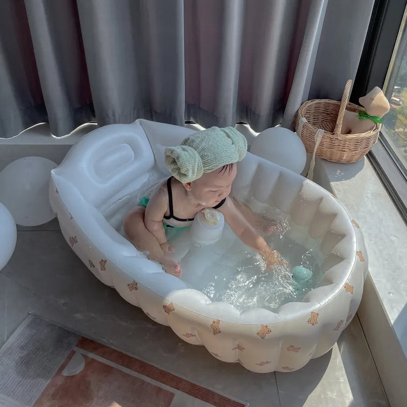 Little Swimmer Mini Inflatable Bathtub - Image 8