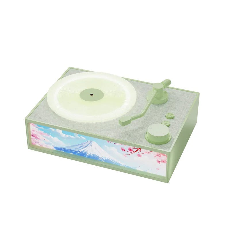 Vintage Design & LED Mood Lighting Wireless Aromatherapy Speaker - Image 9
