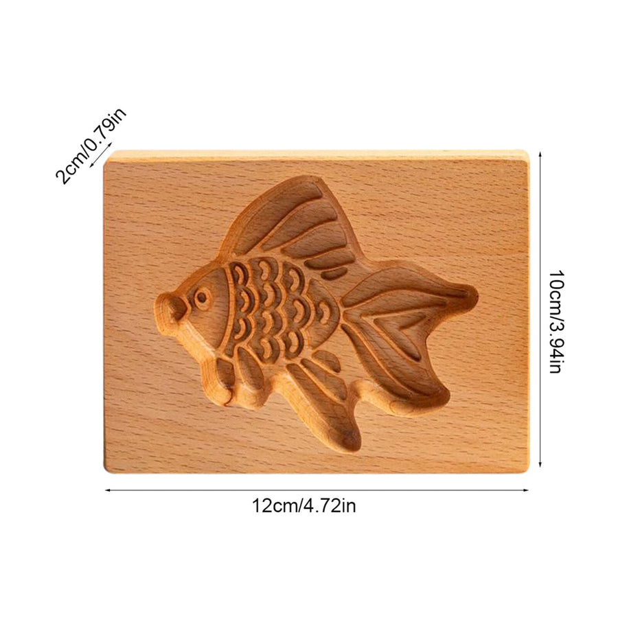 Wooden Cute Pastry Bake Master Baking Mold - Image 6
