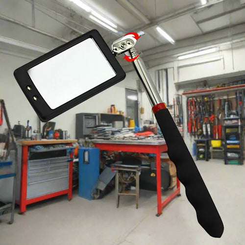 Multipurpose Extendable Inspective LED Mirror Tool - Image 0