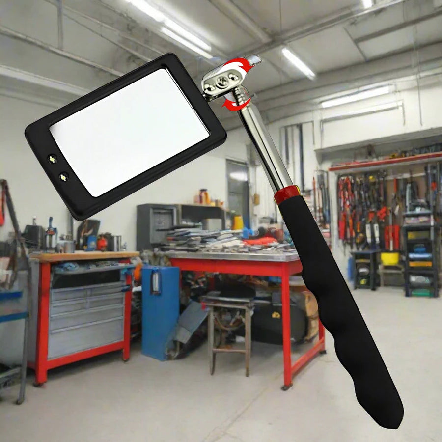 Multipurpose Extendable Inspective LED Mirror Tool - Image 0