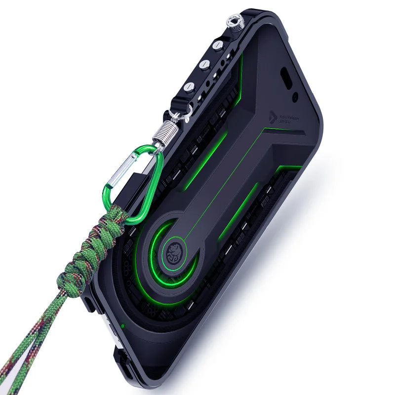 Tactical Grip Shockproof Alloy Frame iPhone Case - Image 7