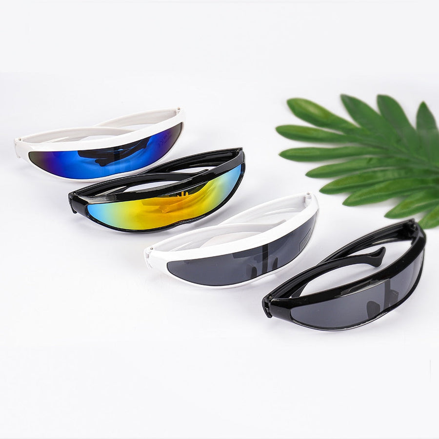 Futuristic Cyborg Cosplay Sunglasses - Image 2