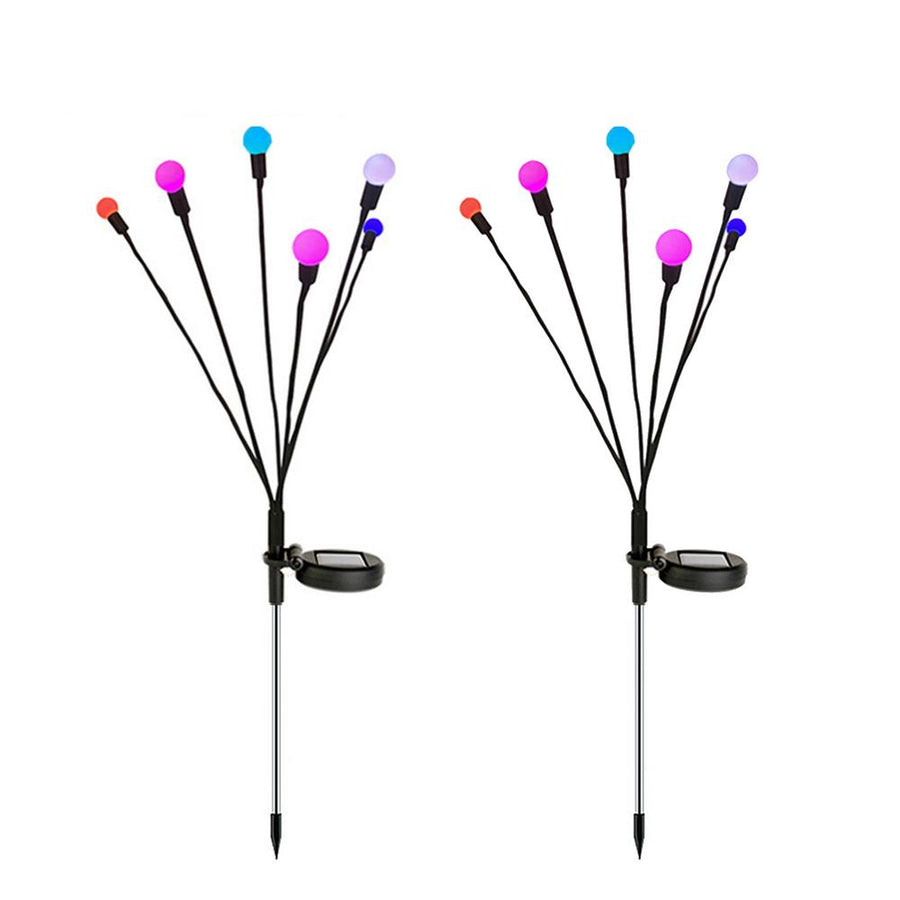 Solar Reed Waterproof Fiber Patio Lights - Image 12