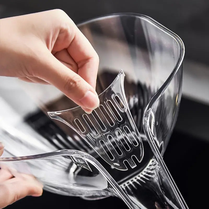 Crystal Clear Multifunctional Kitchen Drain Basket - Image 4