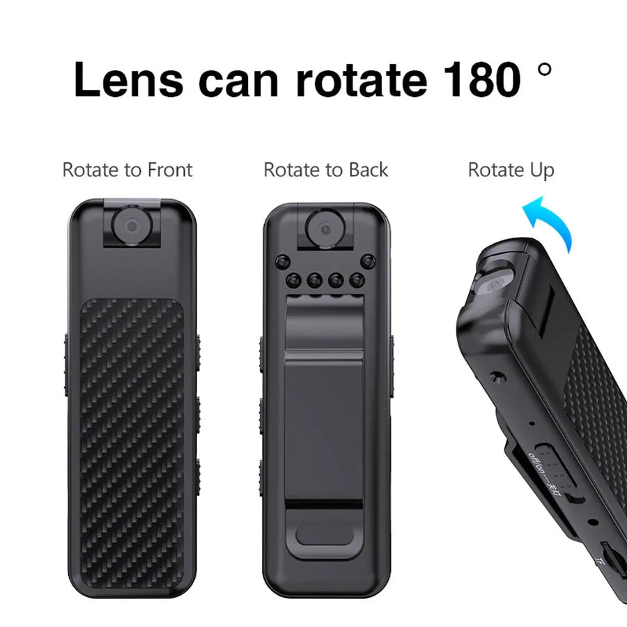 Pocket Spy Mini Clip-On Video Recorder Camera - Image 2