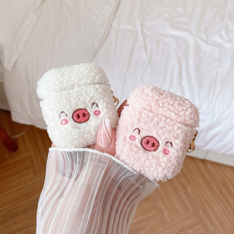 Fluffy Dog AirPods Case - Image 0