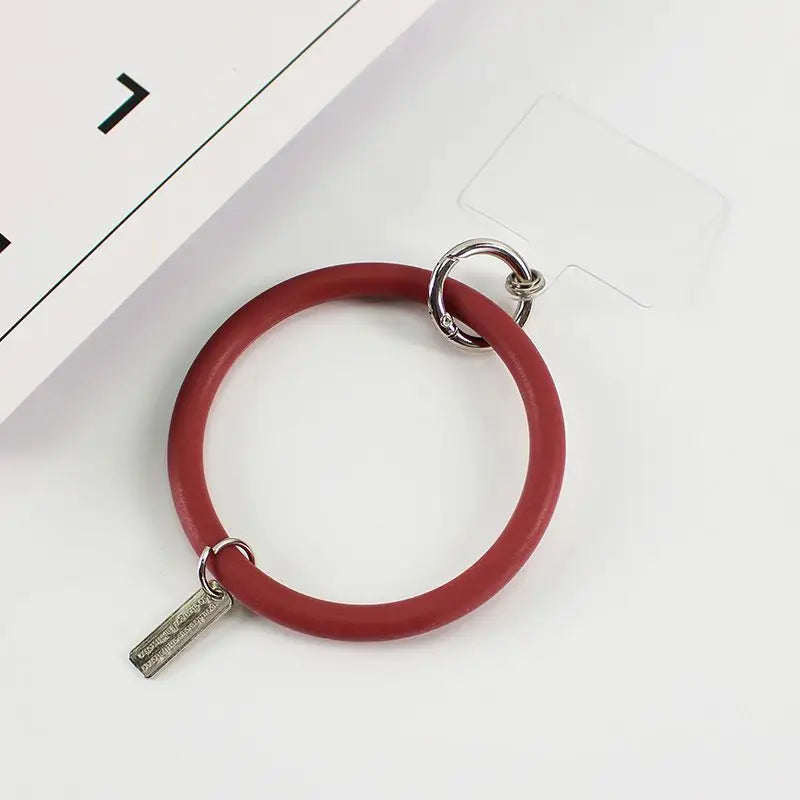 Hanging Ring Soft Anti-Lost Phone Holder Bracelet - Image 5