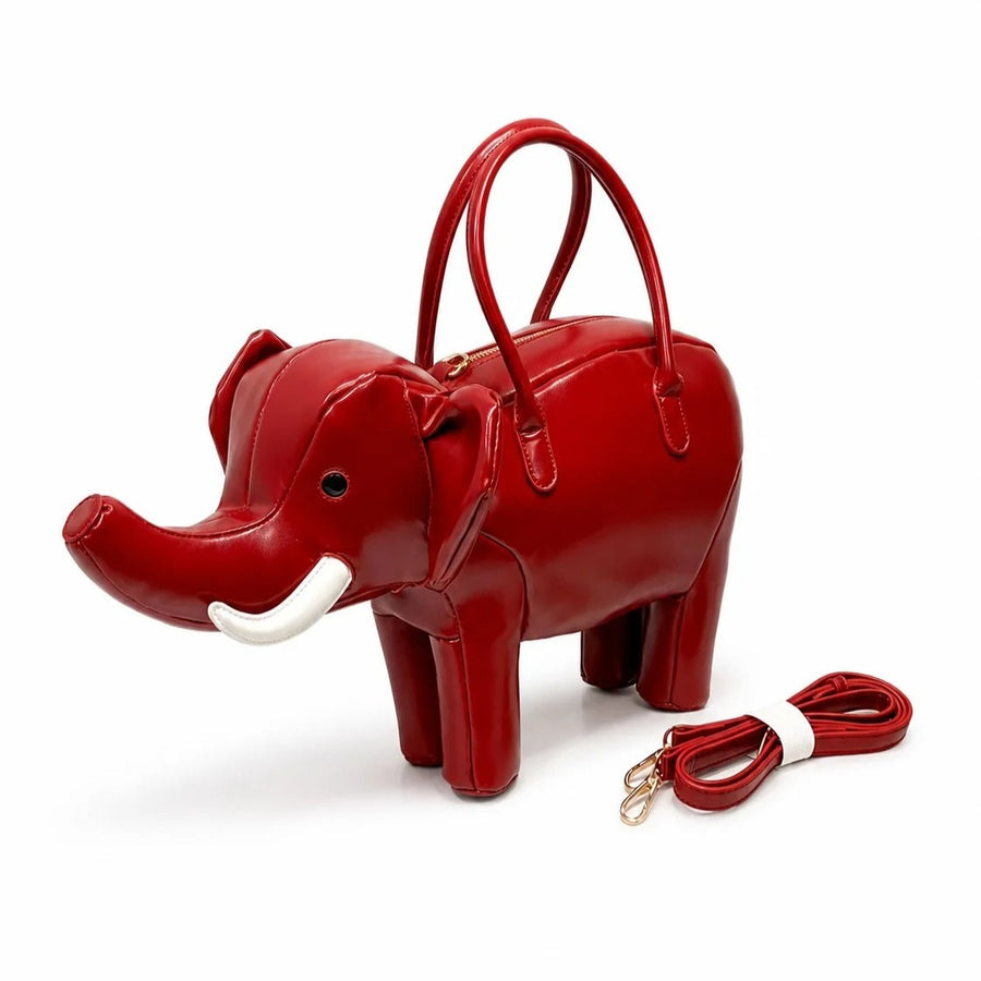 Safari Artisan Elephant Messenger Bag
