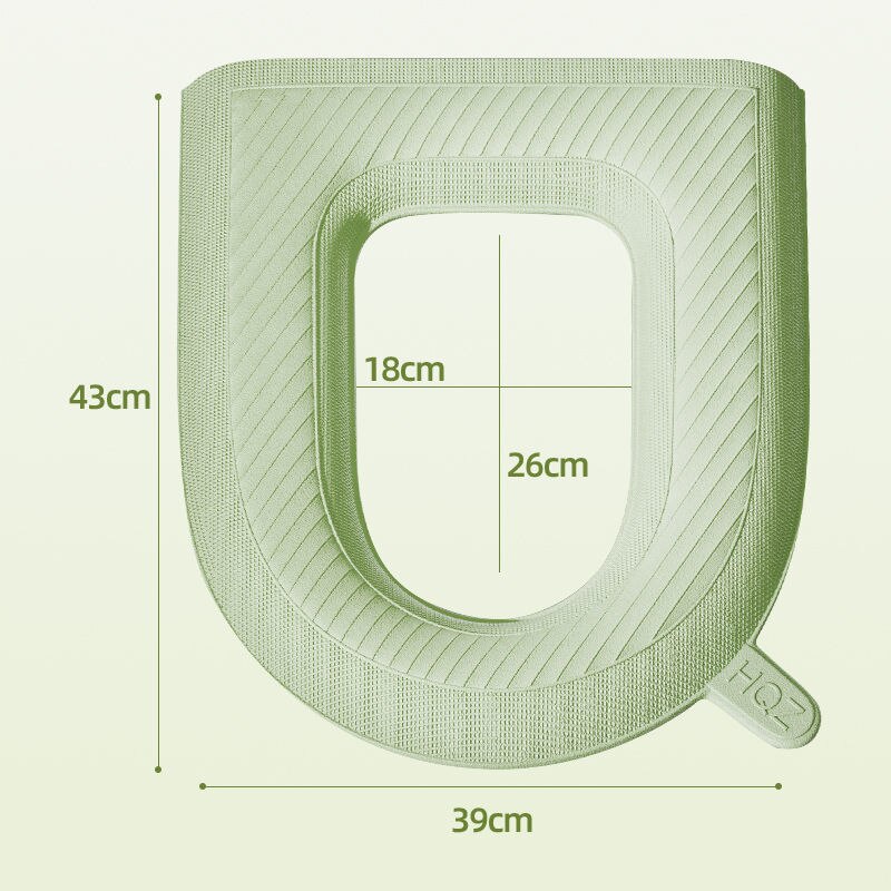 Waterproof Soft Toilet Seat Cover Lifter - Image 4