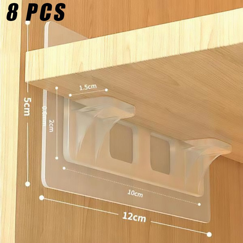 Self-Adhesive Closet Wizard Shelf Support Bracket - Image 9