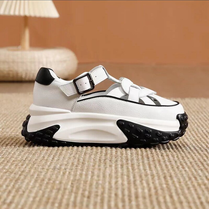 Thick Sole Comfy Steps Sandals - Image 3