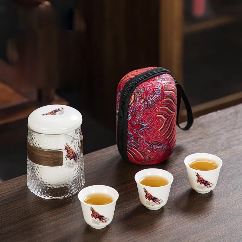 Forest Deer Ceramic Tea Set - Image 6